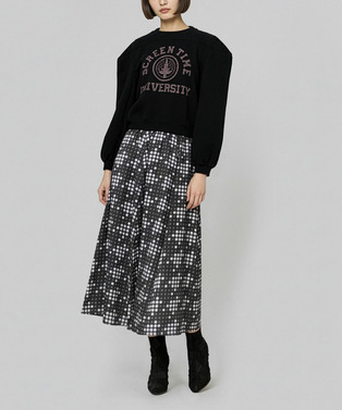 LED CHECK SKIRT 詳細画像