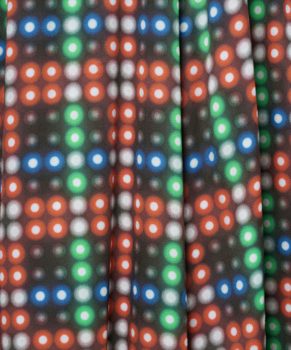 LED CHECK SKIRT 詳細画像 RED 5