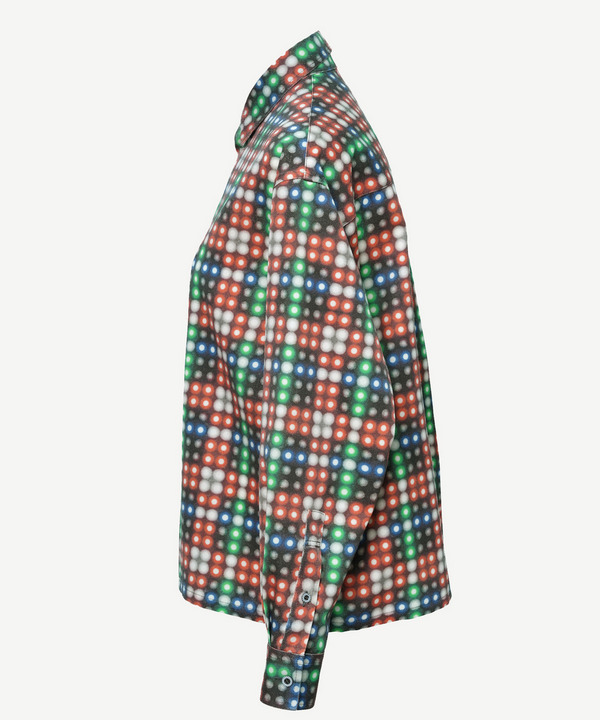 LED CHECK SHIRTS 詳細画像 RED 2