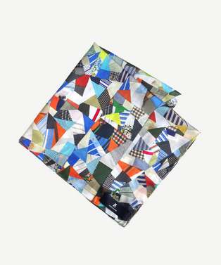 PATCHWORK PRINT HEADSCARF 詳細画像
