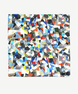 PATCHWORK PRINT HEADSCARF 詳細画像