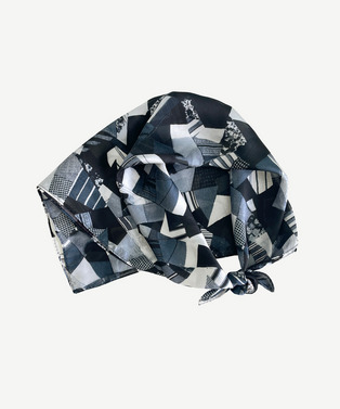 PATCHWORK PRINT HEADSCARF 詳細画像