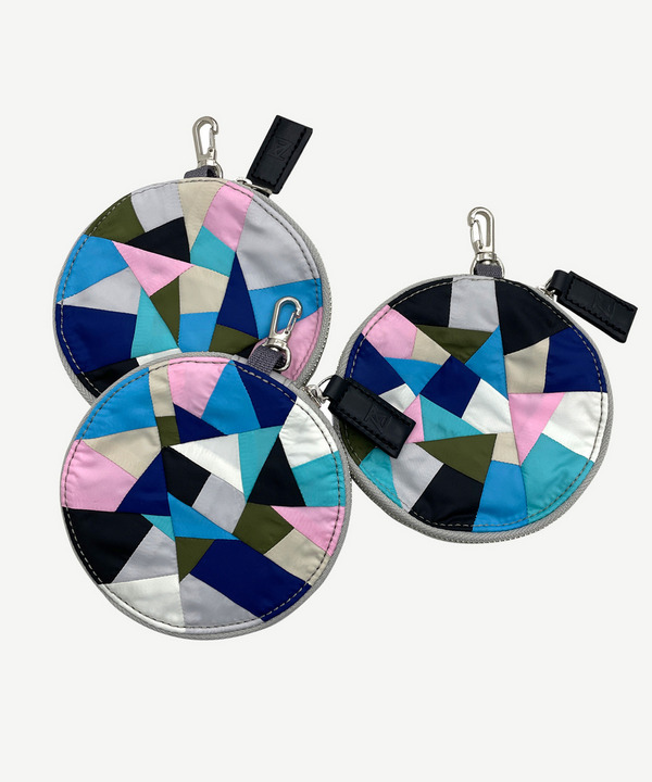 PATCHWORK CIRCLE POUCH 詳細画像 BLACK 9