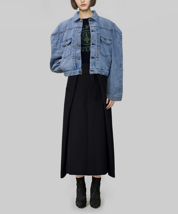 BOX DENIM JACKET 詳細画像 L.INDIGO 1
