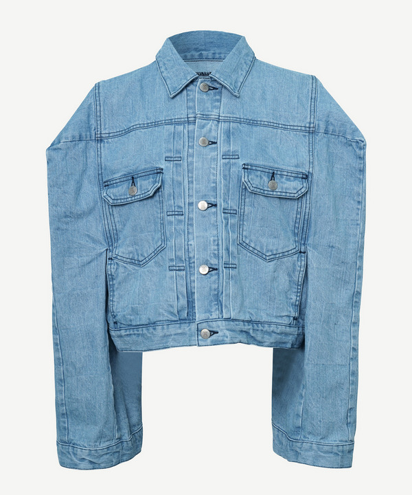 BOX DENIM JACKET 詳細画像 L.INDIGO 2