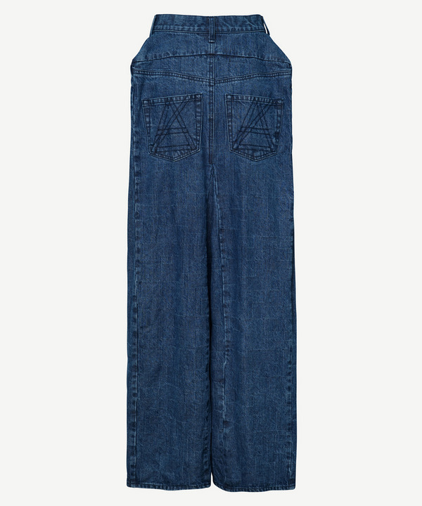 BOX DENIM PANTS 詳細画像 L.INDIGO 4