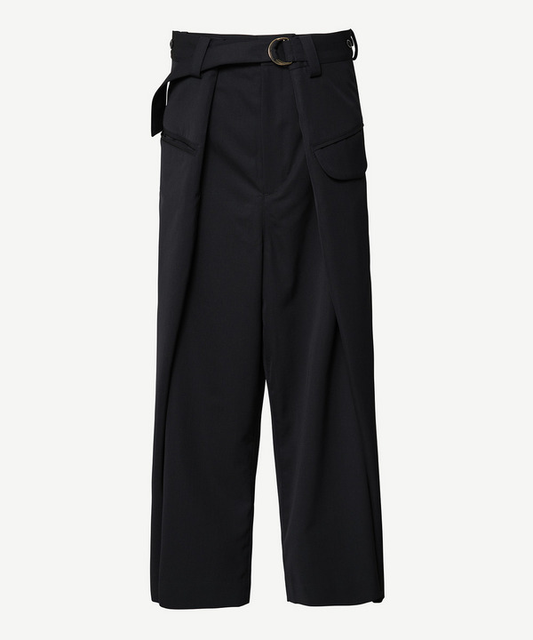 WRAP TROUSERS 詳細画像 GRAY 3