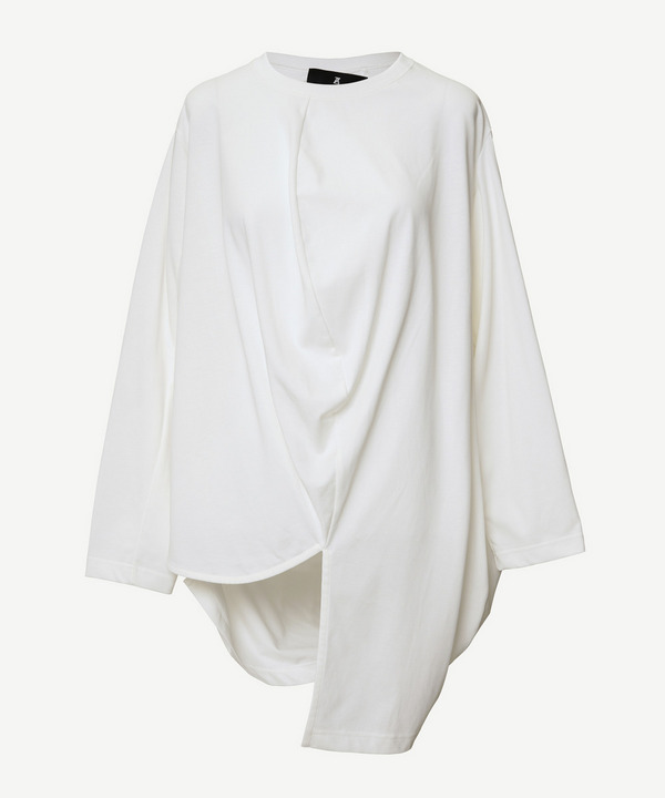 BALL COTTON LONG SLEEVE T-SHIRT 詳細画像 WHITE 1