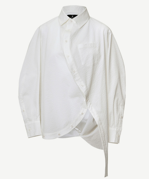 BALL SEERSUCKER SHIRT 詳細画像 BLACK 2