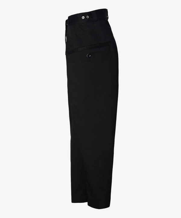 WRAP CHINO PANTS 詳細画像 BLACK 2