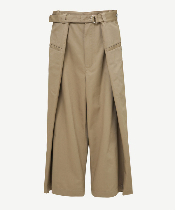 WRAP CHINO PANTS 詳細画像 BLACK 5