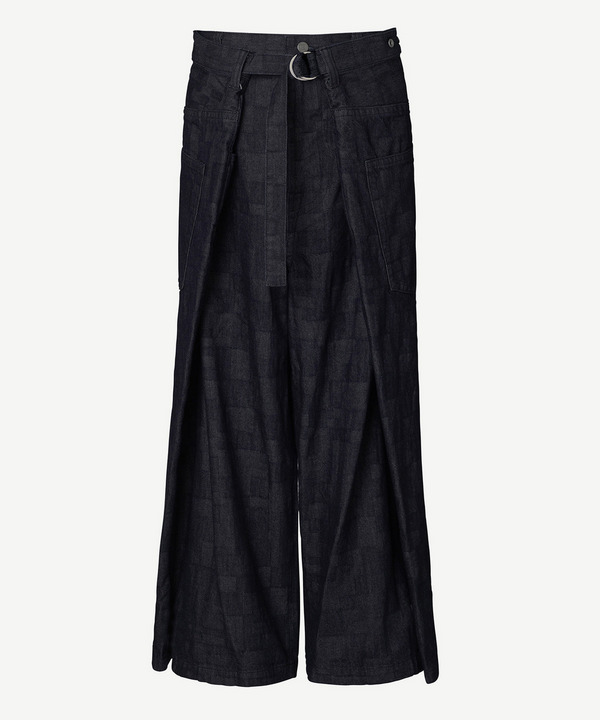 WRAP AZ DENIM PANTS 詳細画像 INDIGO 1