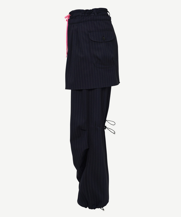 BONDAGE SNOW PIN STRIPE PANTS 詳細画像 NAVY 2