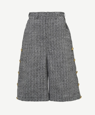 BUTTON TWEED SHORTS 詳細画像