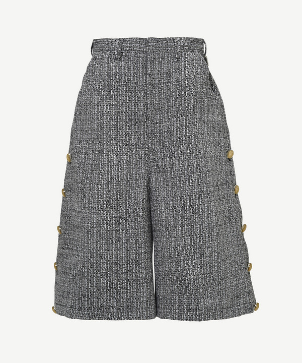 BUTTON TWEED SHORTS 詳細画像 GRAY 1