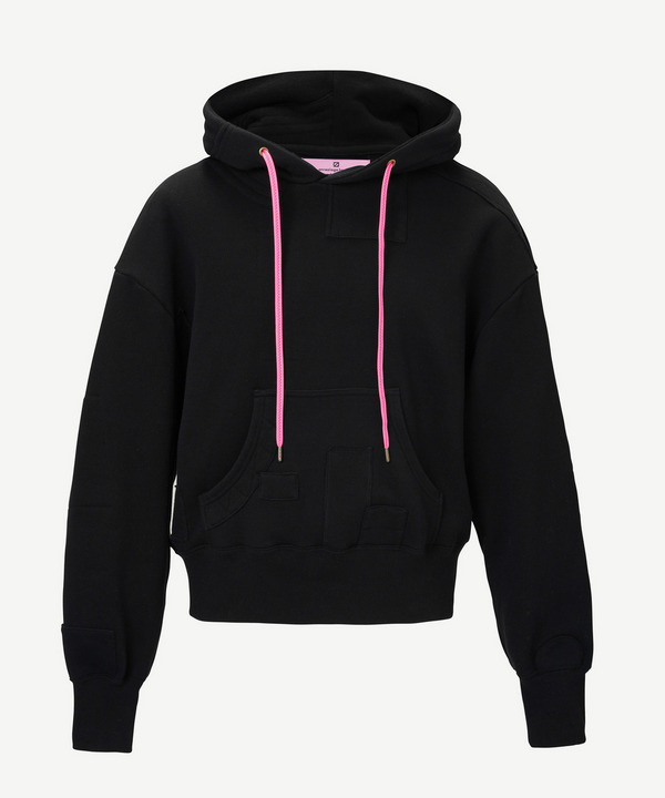 PATCHWORK SWEAT HOODIE 詳細画像 WHITE 7
