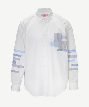 HOMME PATCHWORK SHIRT 詳細画像