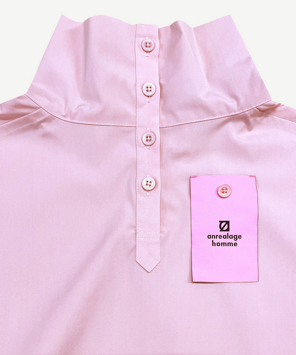 HIGH NECK SHIRT 詳細画像 WHITE 9