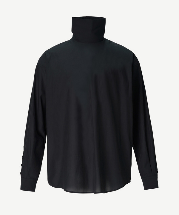 HIGH NECK SHIRT 詳細画像 SAX 4