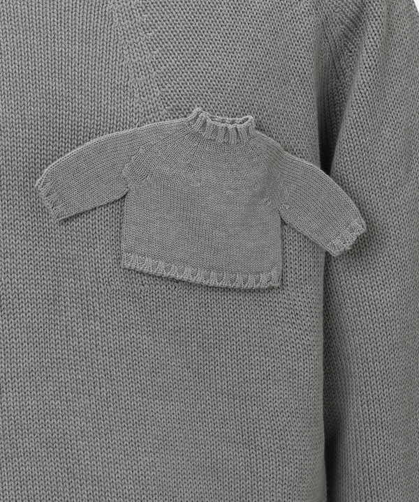 MINIATURE POCKET KNIT 詳細画像 GRAY 4