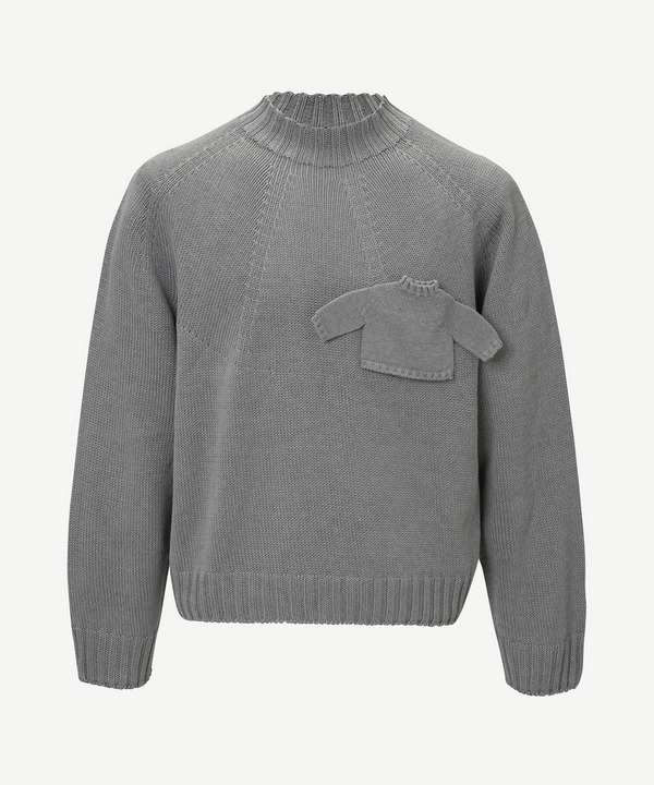 MINIATURE POCKET KNIT 詳細画像 BLACK 4