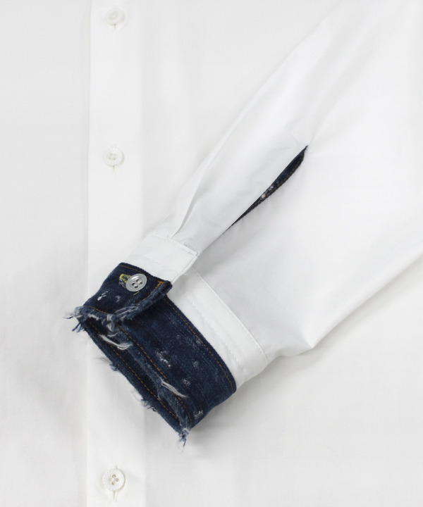 FLOWER TOGGLE PANEL CUFF SHIRTS 詳細画像 BEIGE 6
