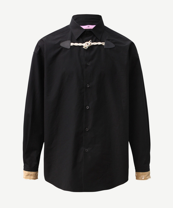 FLOWER TOGGLE PANEL CUFF SHIRTS 詳細画像 BEIGE 7