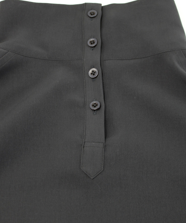 HIGH NECK SHIRT 詳細画像 WHITE 11