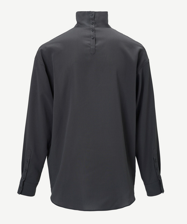 HIGH NECK SHIRT 詳細画像 WHITE 6