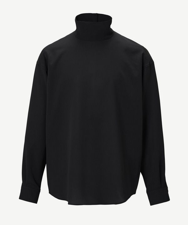 HIGH NECK SHIRT 詳細画像 BROWN 7