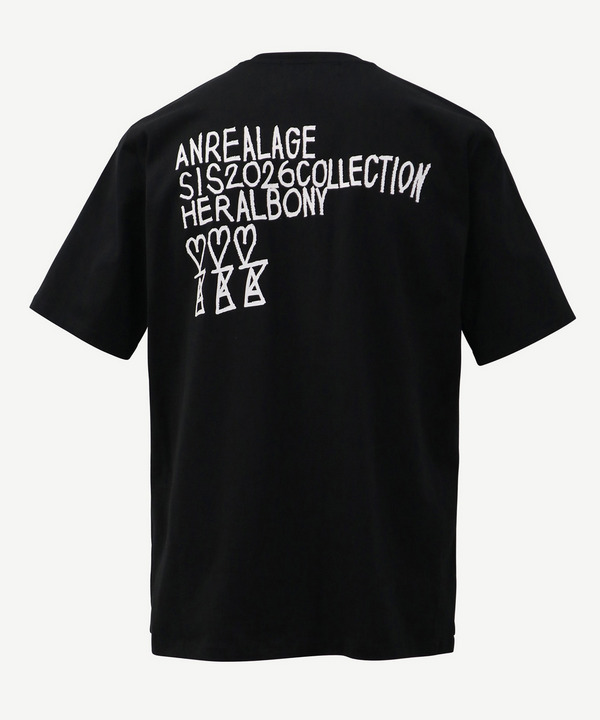 ANREALAGE&times;HERALBONY T-SHIRT 詳細画像 WHITE 5