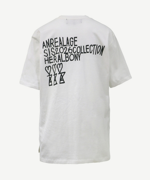 ANREALAGE&times;HERALBONY T-SHIRT 詳細画像 BLACK 5