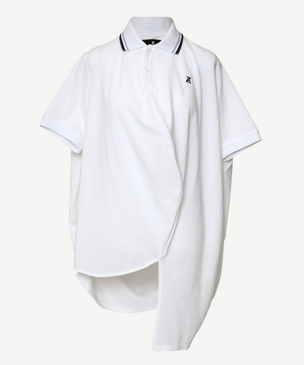 BALL EMBROIDERY POLO SHIRT 詳細画像 WHITE 1