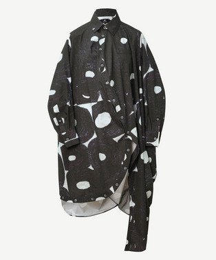ANREALAGE&times;HERALBONY BALL SHIRT ONE PIECE 詳細画像