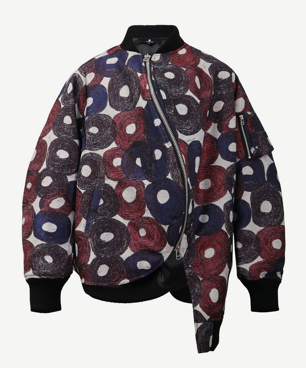 ANREALAGE&times;HERALBONY JACQUARD BALL BLOUSON 詳細画像 MIDORI KUDO 5