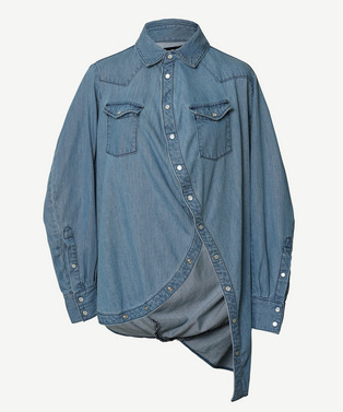 BALL LIGHT DENIM SHIRT