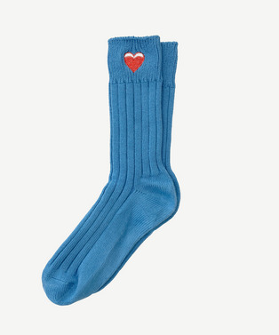 ICONIC HEART RIB SOCKS 詳細画像