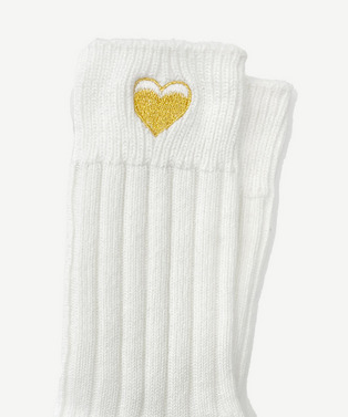 ICONIC HEART RIB SOCKS 詳細画像