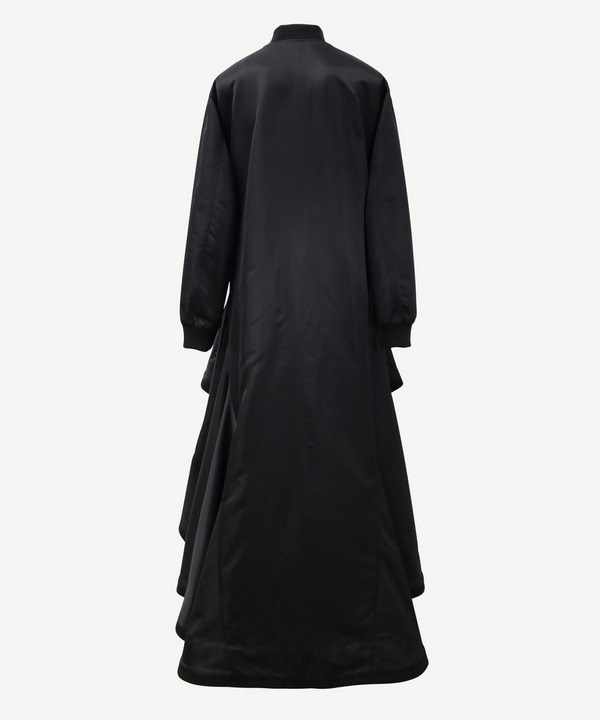 RUFFLED JACKET DRESS 詳細画像 BLACK 3