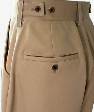 HOMME WIDE FLARED HALF PANTS 詳細画像