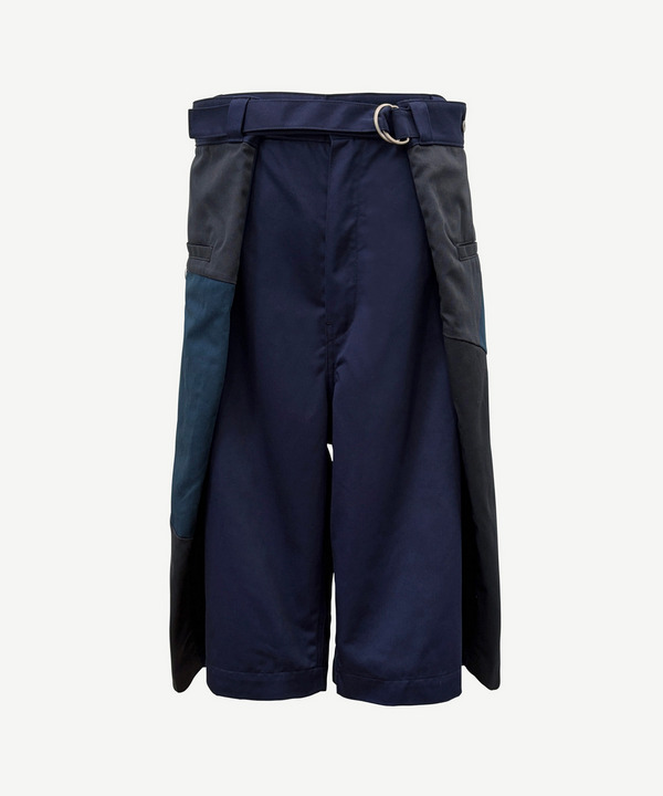 WRAP PATCHWORK CHINO SHORTS 詳細画像 GRAY 5