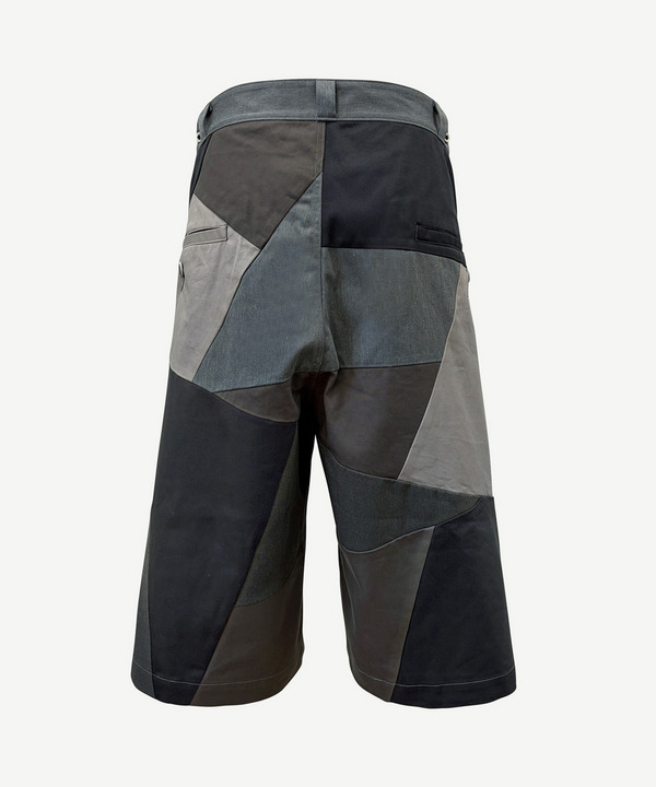 WRAP PATCHWORK CHINO SHORTS 詳細画像 BLACK 11