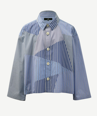 ZOOM PATCHWORK SHIRT 詳細画像