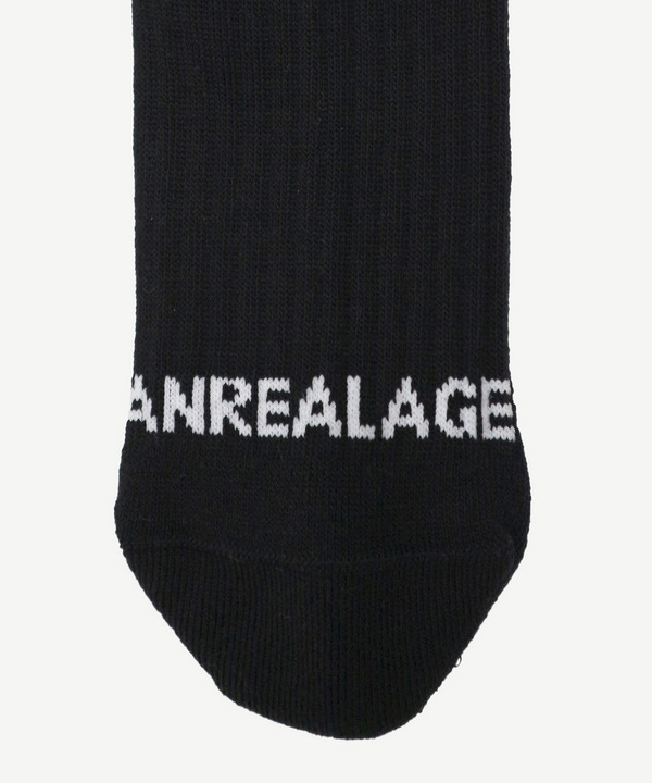 PATCHWORK JACQUARD LONG SOCKS 詳細画像 WHITE 10