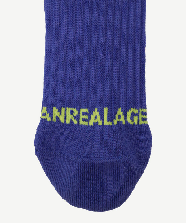 PATCHWORK JACQUARD LONG SOCKS 詳細画像 BLACK 8