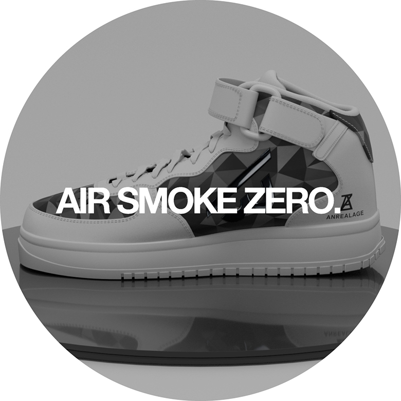 ANREALAGE &times; AIR SMOKE ZERO supported by Num&eacute;ro TOKYO