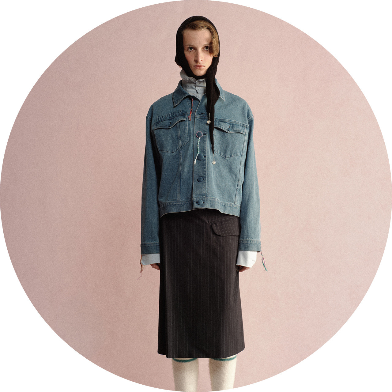 anrealage homme 2026 s/s styling look