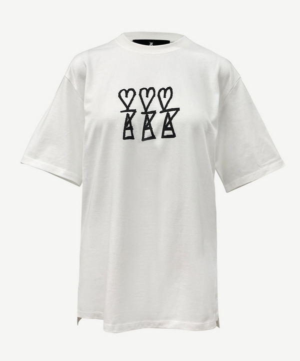 ANREALAGE&times;HERALBONY T-SHIRT  詳細画像 BLACK 6